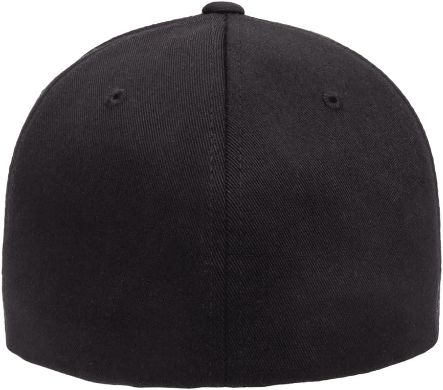 Flexfit Wooly Combed Premium 6-Panel Structured Baseball Cap | Stretch Fitted | Bulk Pack Available