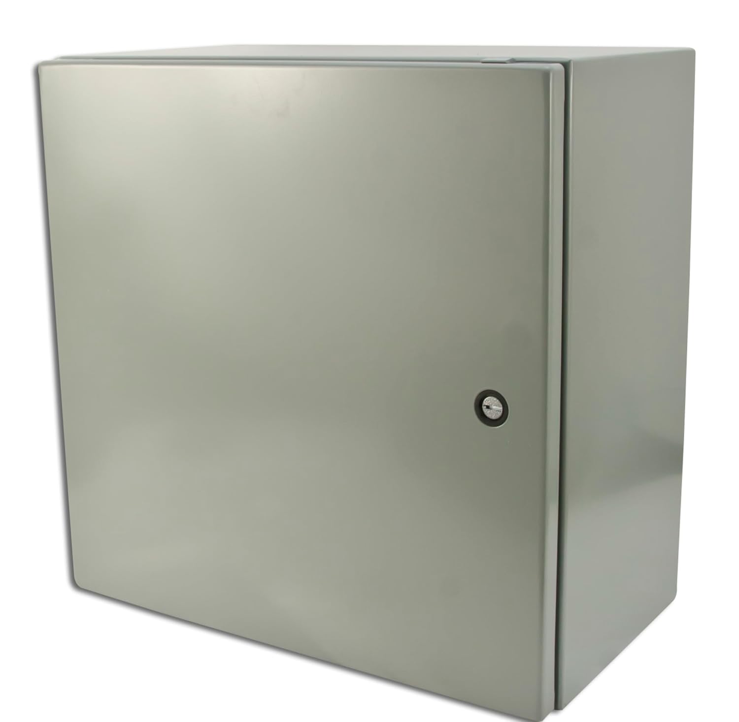 Hoffman CSD16128 Wall-Mount Enclosure, NEMA 4/12, Steel, 16.00" x 12.00" x 8.00", Gray