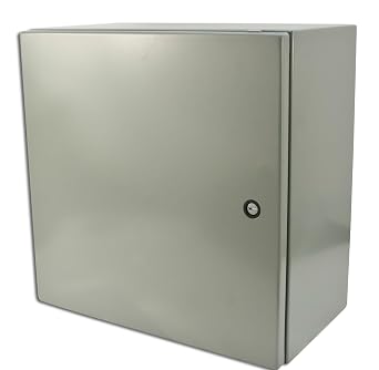 Hoffman CSD30248 Wall-Mount Enclosure, NEMA 4/12, Steel, 30.00" x 24.00" x 8.00", Gray