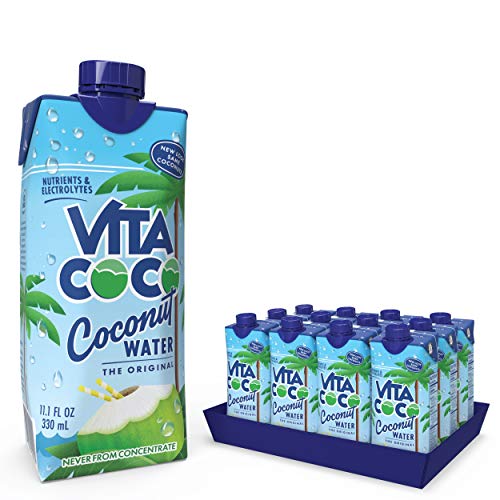 Vita Coco Coconut Water, Pure - Naturally Hydrating Electrolyte Drink - Smart Alternative