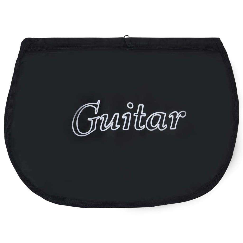 Guitarra clásica para principiantes y niños, 1/2 pulgadas, 34 pulgadas, color negro, con funda de madera de tilo y cuerda de nailon para escuela, enseñanza, jugar y practicar en escenarios y