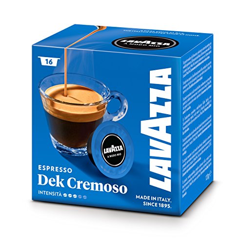 Lavazza A Modo Mio Espresso DEK Cremoso 16 cápsulas de café (paquete de 4) - Imagen 3