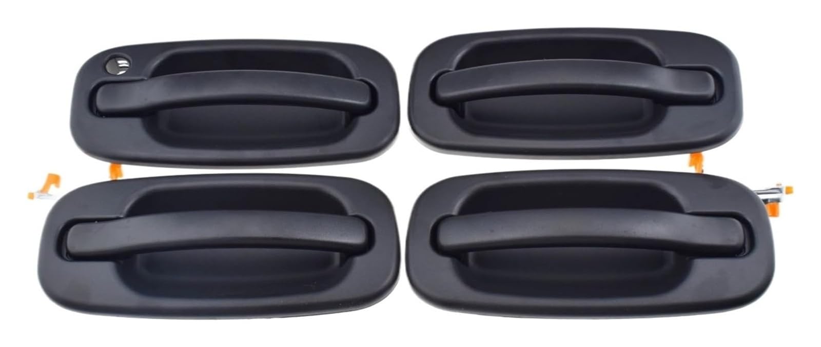 Gangxiao One Color Outer Door Handle For Chevrolet Silverado Tahoe For Suburban Avalanche Car Sliding Exterior Handle Door Repair 4Pcs Outside