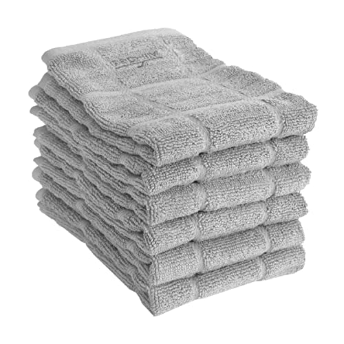 All-Clad Textiles Cotton Dish Cloth, 6-Pack, Titanium #TOP18