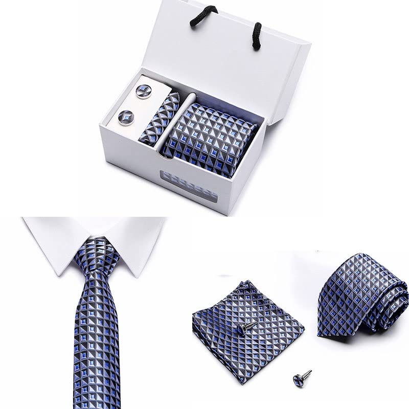 Corbata de seda para hombre para boda y negocios miniatura 3