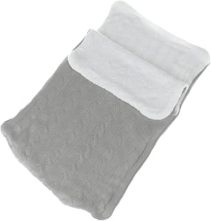 Toyvian Sacos De Dormir Para Crianças Cobertor Quente Cobertor Infantil Saco De Dormir De Inverno Bebê Saco De Dormir Recém-Nascido Envoltório De Carrinho De Malha Envoltório Manta Quente