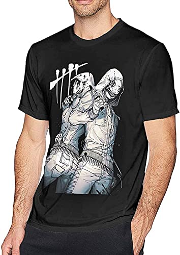 UPgentMMD Mens Funny Dead by Daylight t-Shirt S Black XL