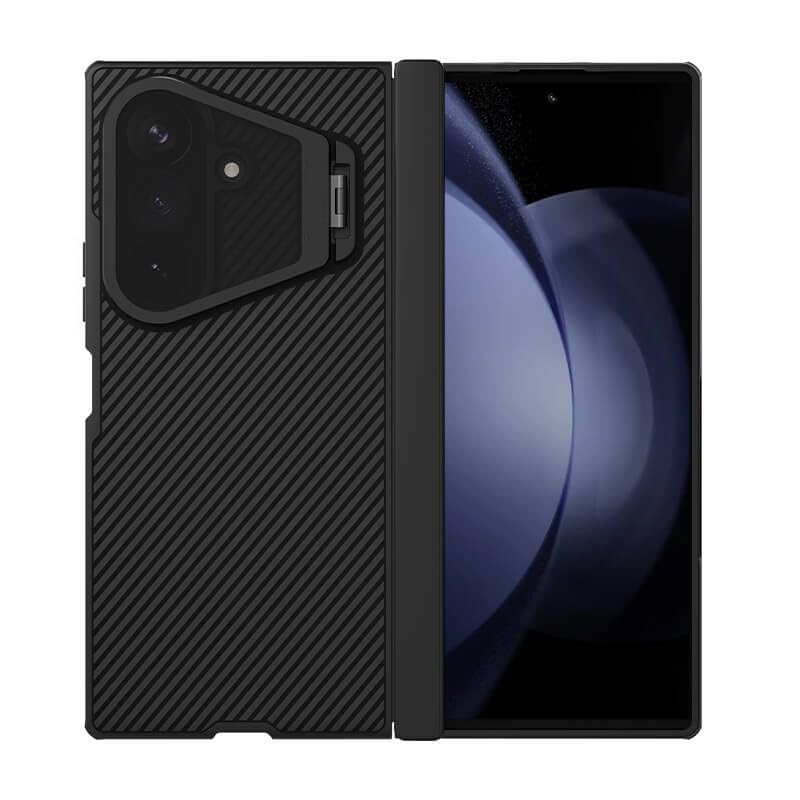 Nilllkin Camshield Prop Magnetic Transparent Lens Guard Camera Protective Case for Samsung Galaxy Z Fold 8 Ultra [Innovative Camera Stand] Dual-Shell Anti-Shockproof Cover-image-9