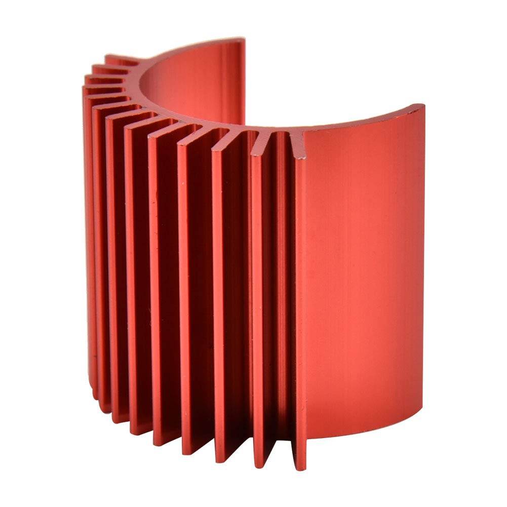 Good Heat Dissipation RC Cooling Fan, Motor Heat Sink for 390 380 2640 Electric Motor, Metal with Easy Installation, Protects RC Car Motors with Efficiency