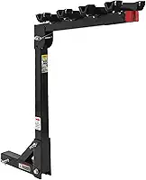 MaxxHaul (70210) Suporte de engate Deluxe de 4 bicicletas, preto
