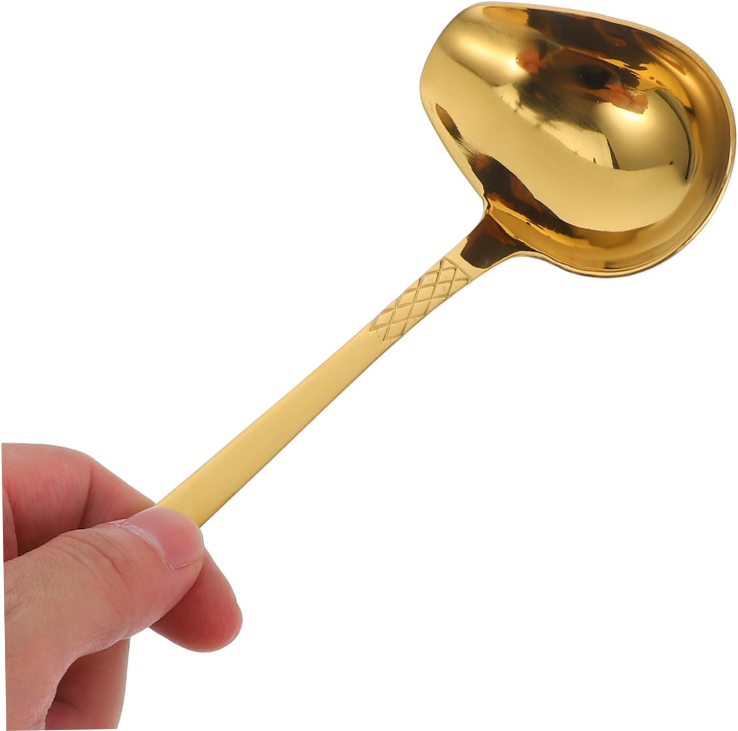 Creative Duckbill Stainless Steel Gravy Ladle Spoon Xmas Golden