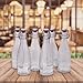 Nevlers 12 Pk 17 Oz Teardrop Flip Top Glass Bottles | Swing Top Glass Bottles | Flip Top Bottles with Brush, Funnel, Shrink Wrap & More| Beer Bottles For Home Brewing | Vanilla Bottles | Wine Bottles