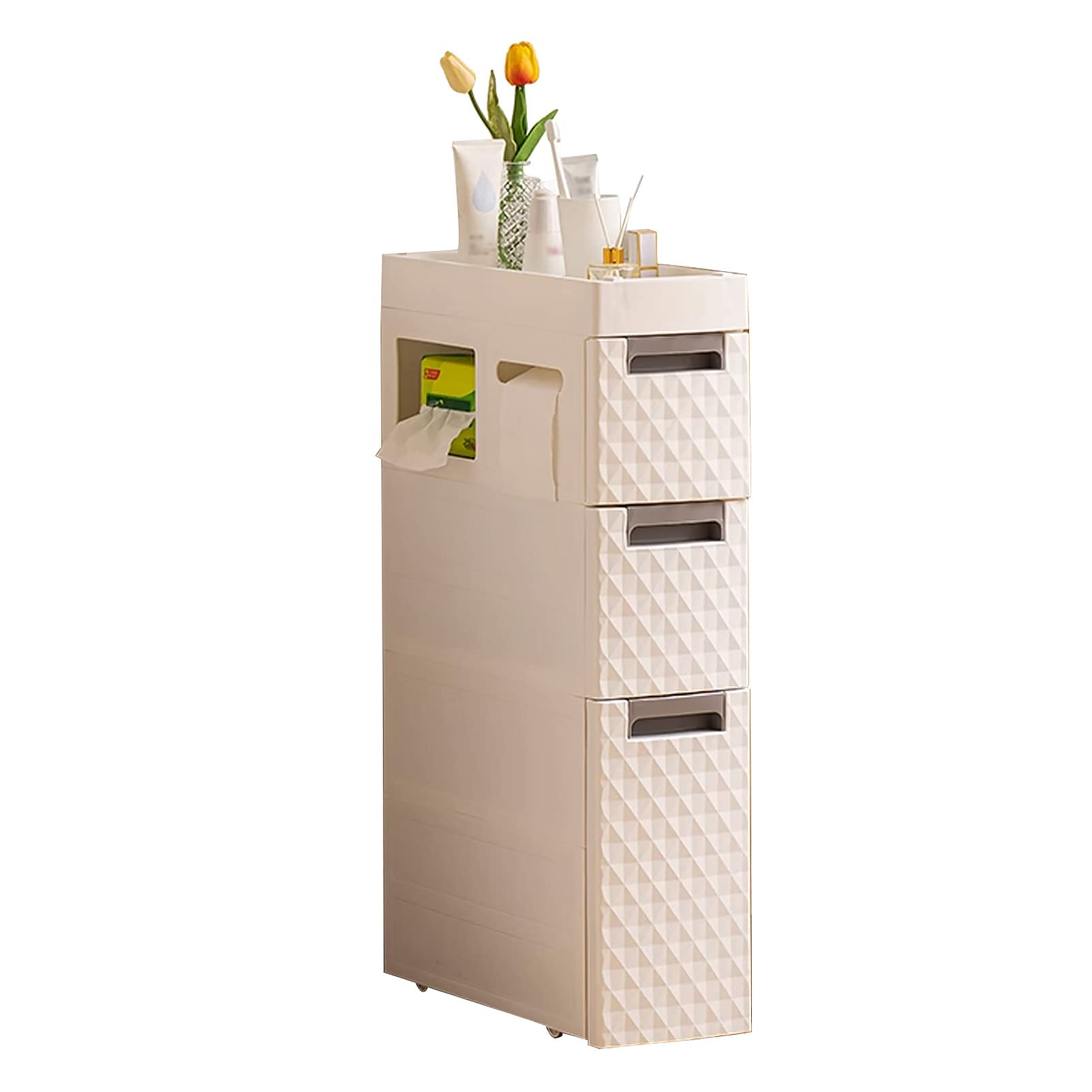 Armadietto da bagno alto da pavimento bianco, armadietto ad angolo per piccoli spazi per la camera da letto del soggiorno della cucina di casa