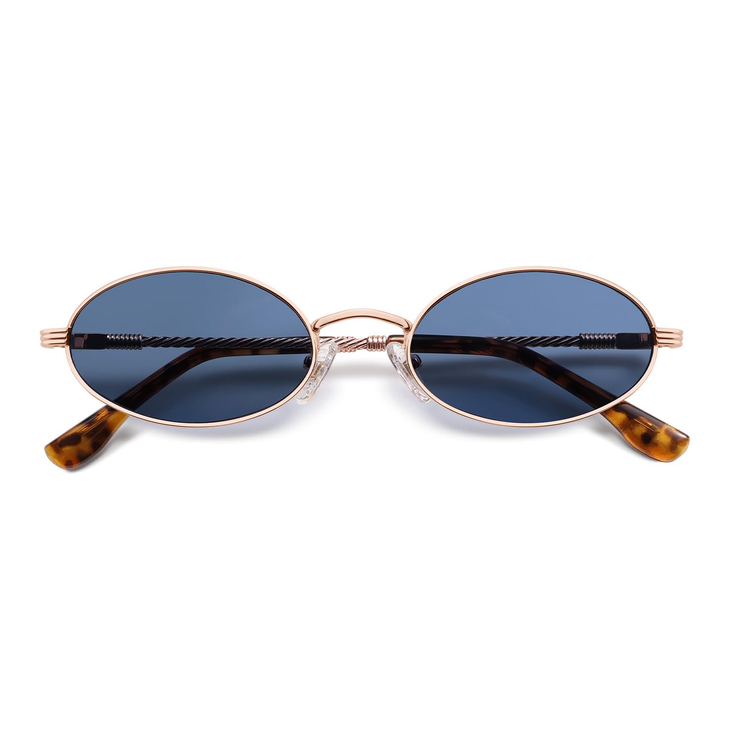 Appassal Retro Oval Cat Eye Sunglasses for Women Y2k Trendy Narrow 90s Sunnies Designer Sun Glasses AP3721