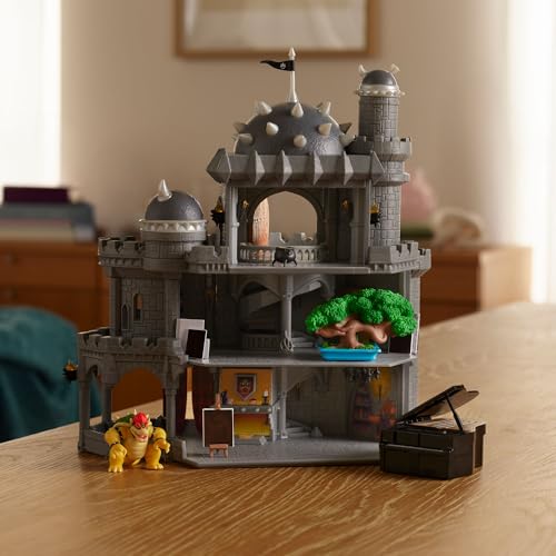 Super Mario Galaxy“-Film Bowser-Schloss-Spielset, offiziell lizenziert von Jakks Pacific, enthält eine 3,8 cm große… – Ansicht 12