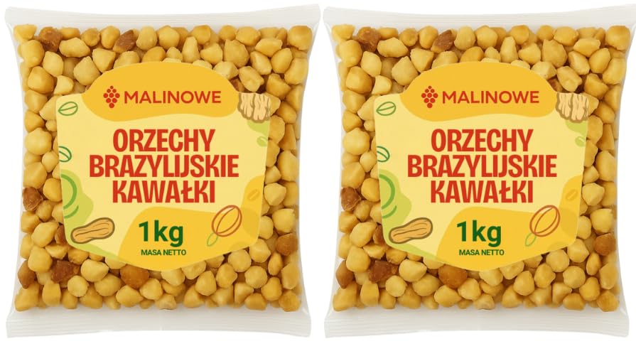 Malinowe Paranüsse halbiert 2x1kg natürlichen I Ohne Schale