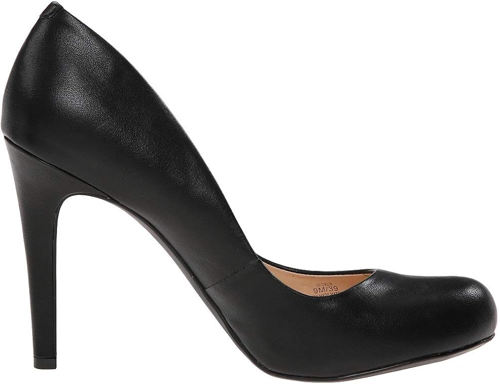 Jessica Simpson Women's Calie Round Toe Classic Heels Pumps Shoes 11 Black Sleek