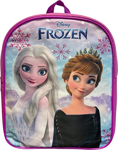 Ruz Mochila infantil Frozen Anna e Elsa para meninas de 30 cm (rosa)