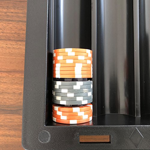 YH Poker Poker Chip Spacers - 200pcs Clear Bingo Chips Casino Style Plastic Lammers Separators Dividers, Great for Dealer Tray by YH Poker - Image 4