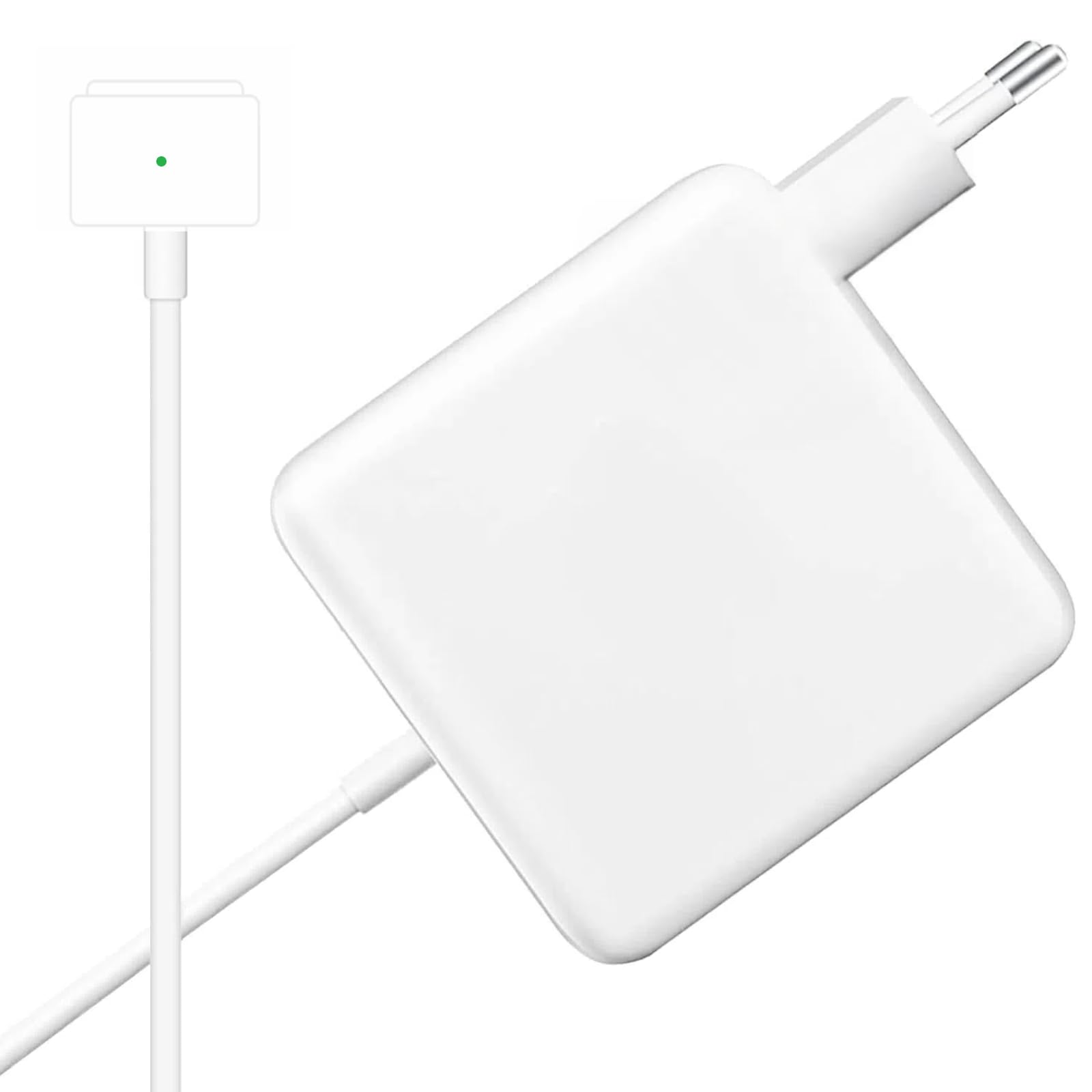 45W T-Tip Caricatore MacBook Air, Adattatore T-Tip 45W Rapido Compatibile con Mac Book Air 11 pollici e 13 pollici 2012-2017, per i modelli A1435, A1436, A1465, A1466