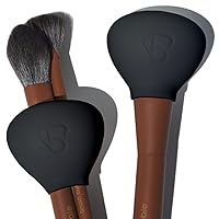 Vista 54 de Fundas originales de silicona para brochas de maquillaje para viajes, una funda de almacenamiento y organizador para brochas para proteger la bolsa