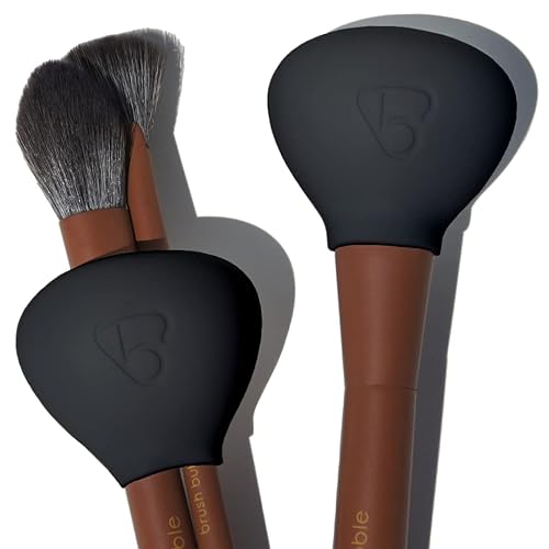 Miniatura 54 de Fundas originales de silicona para brochas de maquillaje para viajes, una funda de almacenamiento y organizador para brochas para proteger la bolsa