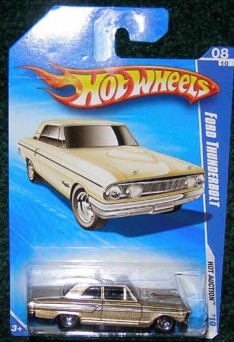 Hot Wheels 2010Hot Subasta 0810Oro Ford Thunderbolt