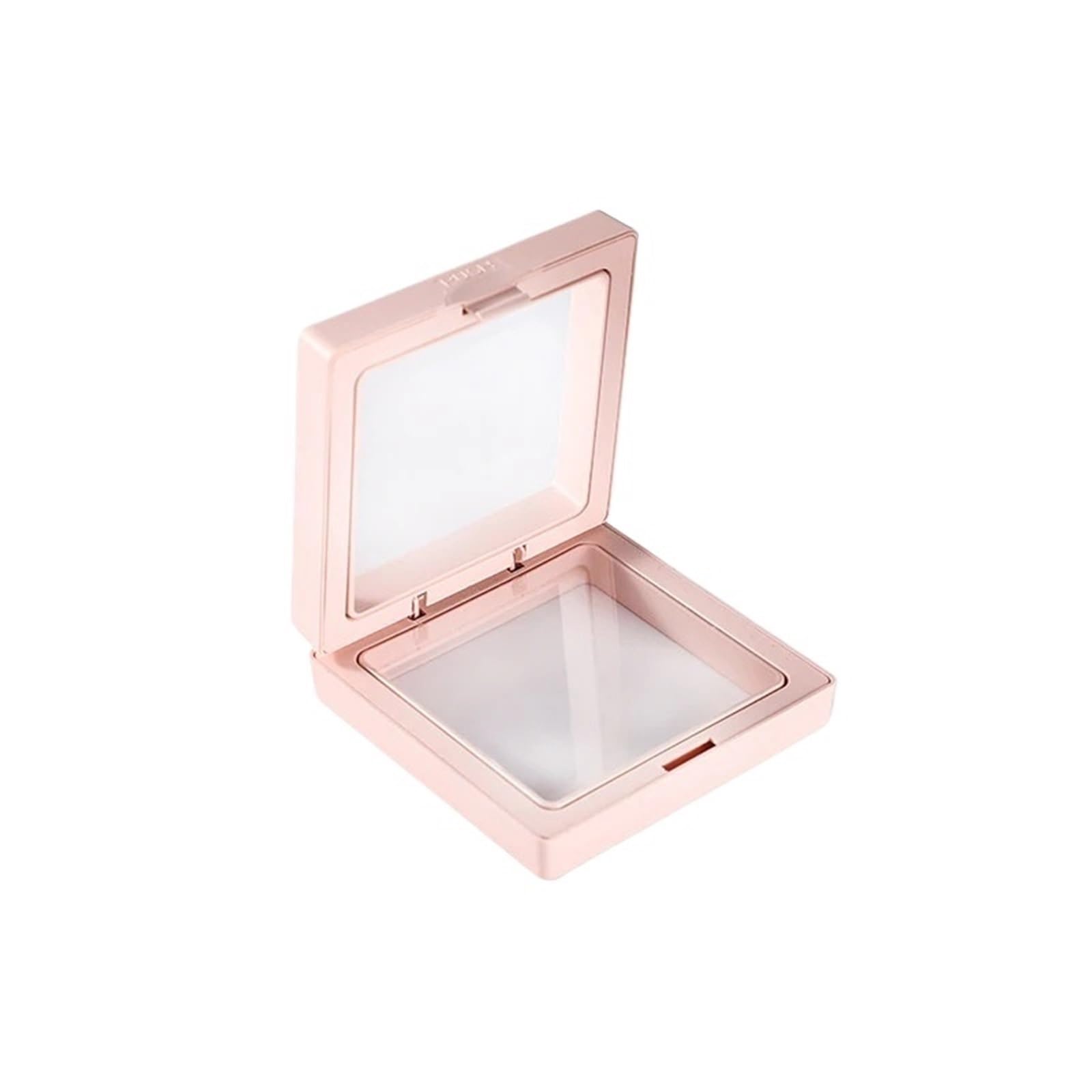 12Pcs 3D Floating Picture Frame Shadow Box Jewelry Display Stand Ring Pendant Holder Protect Jewellery Stone Presentation Case For Earring Necklace Bracelet(Pink,11x11cm)