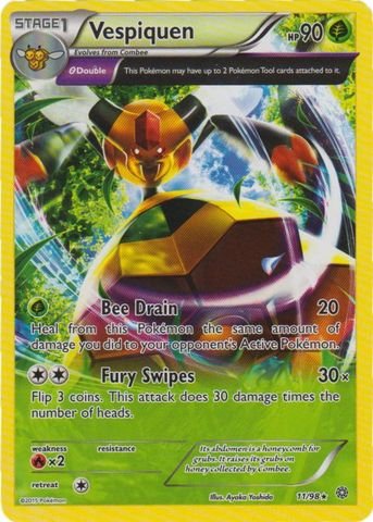 Amazon.com: Pokemon - Vespiquen (11/98)