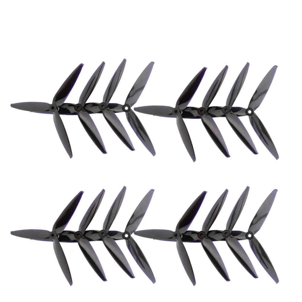 Hélice de 7 pouces 7040 7x4x3 noire pour unité puissance de drone - 2
