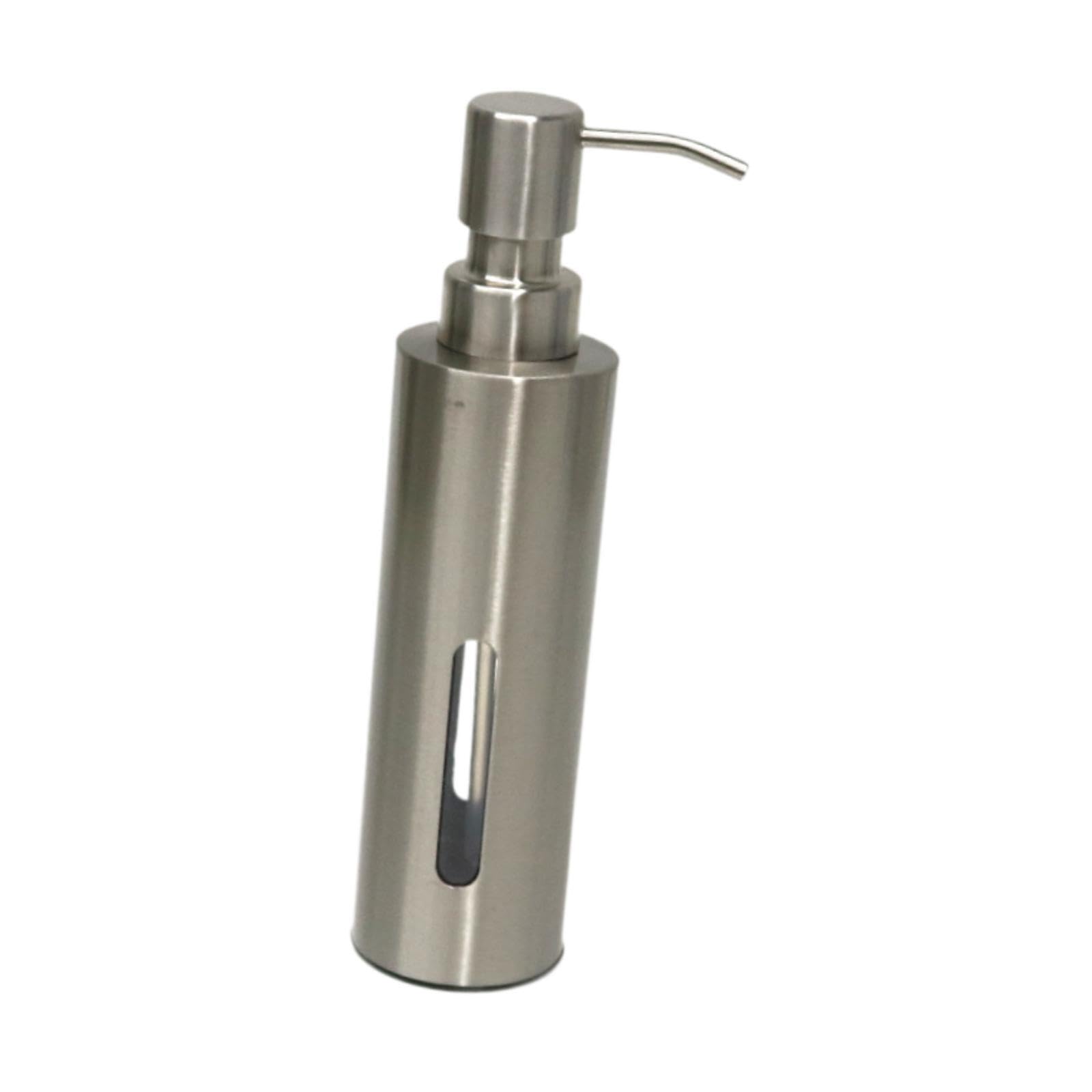 Yixannx Stainless Steel Soap Dispenser Enhances Modern Kitchen While Providing Reliable Functionality Product Sizewith Of 20.4Cm In Height And 5.1Cm In