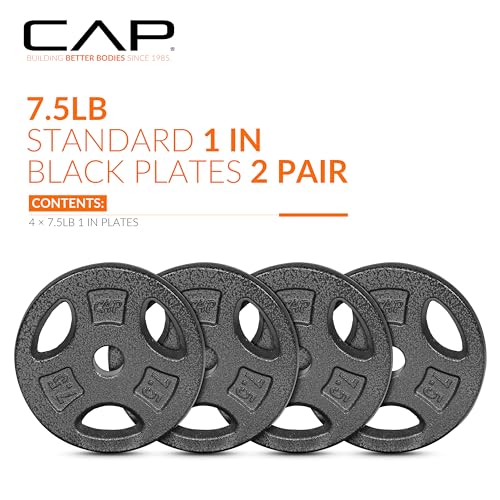 Image of CAP Barbell Standard 1-Inch Grip Weight Plates