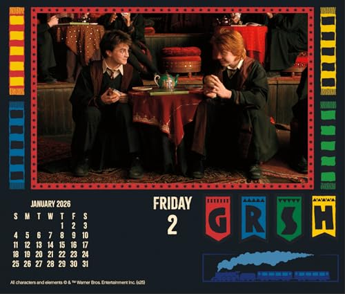 2026 Harry Potter Day-at-a-Time Box Calendar - image 4