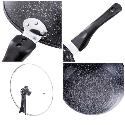 Wok piedra médica antiadherente 30 cm sin tapa miniatura 7