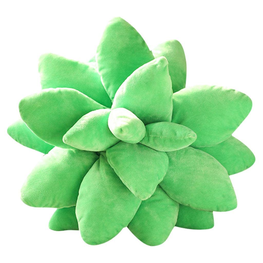 Fashion My Day Succulents Cactus Throw Pillow Novelty Soft Cushion Farmhouse Home Decor Toy Green 25cm Pillows-image-21