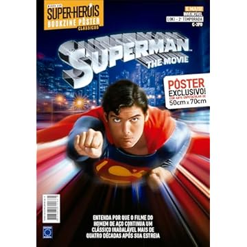 Capa do livro Superpôster Mundo dos Super-Heróis - Superman 1978 - Arte B