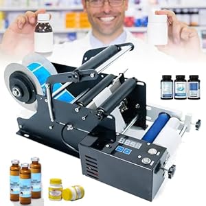 Qylttdm QY-RF30 Manueller Flaschenetikettierer