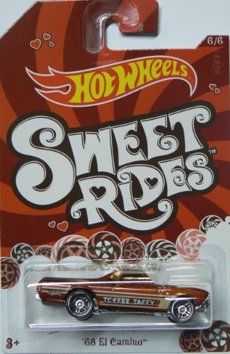 Hot Wheels Sweet Rides '68 El Camino - Toffee Taffy Painted Car 6/6