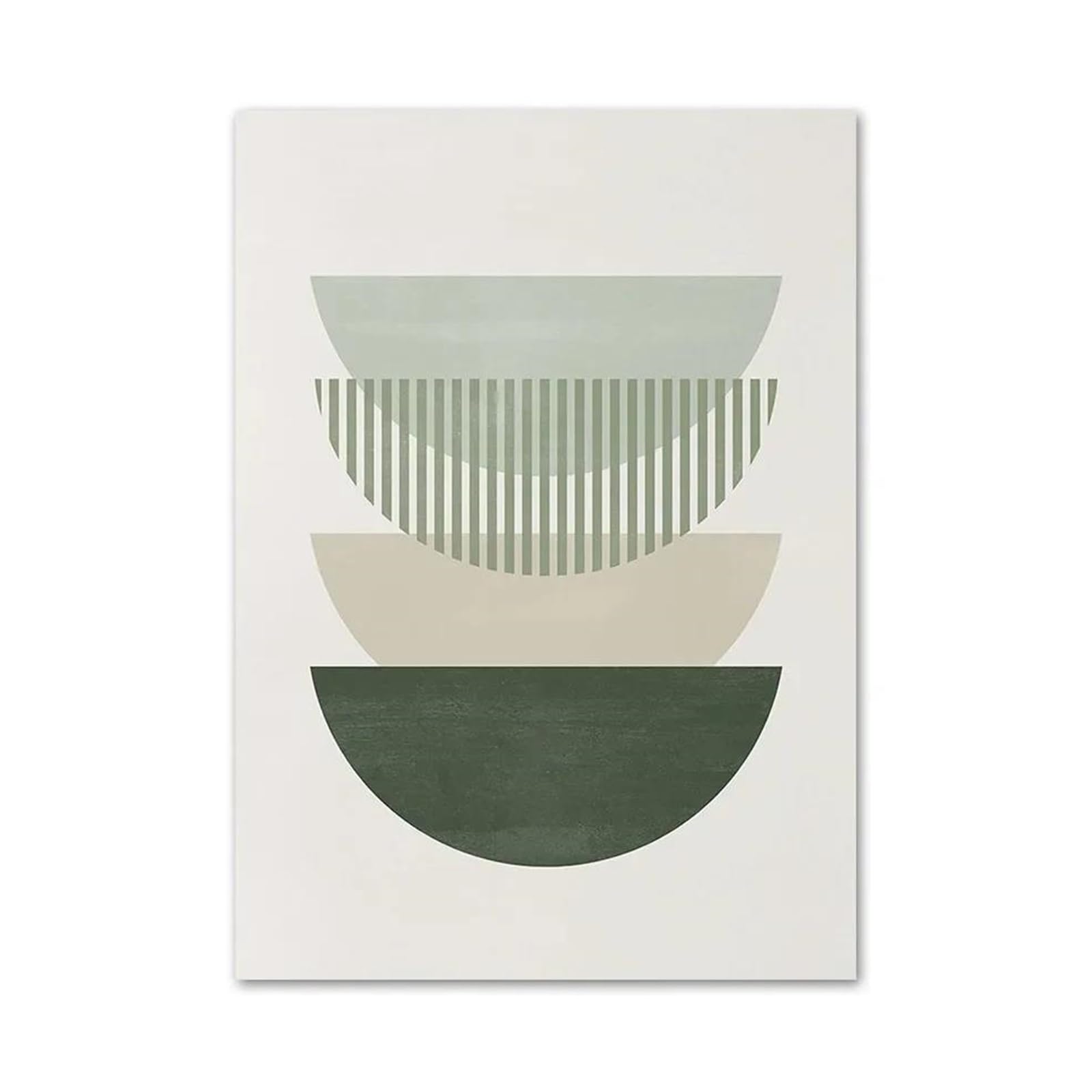 Affiches géométriques abstraites pour un salon moderne et chaleureux
