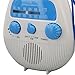 Shower Radio, Bathroom Radio AM FM, Portable Waterproof Hanging Shower Radio built in Speaker, Adjustable Volume, for Bathroom Outdoor Use