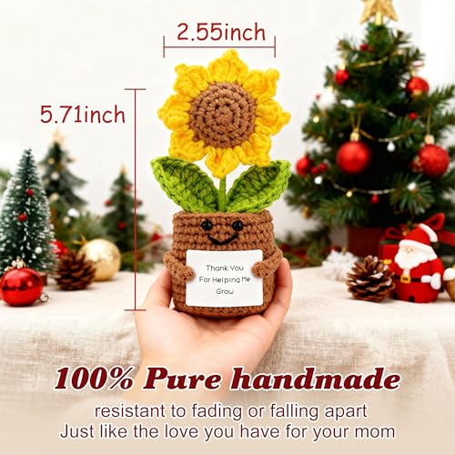 Save 37% on Mom Gift Set with Handmade Sunflower & Tumbler