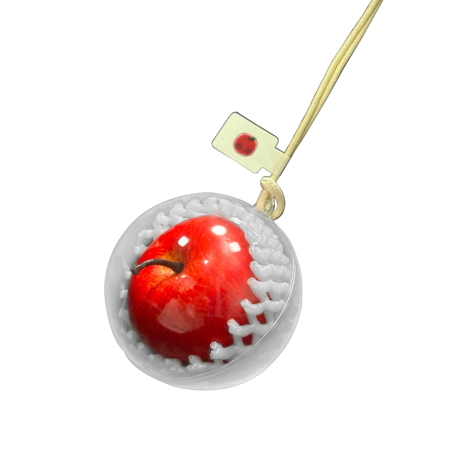 Tsophreniq Fruit Keychain, Bag Charms, Simulated Keychains Accessories Decors for Purse Handbag Car Gift Simulated