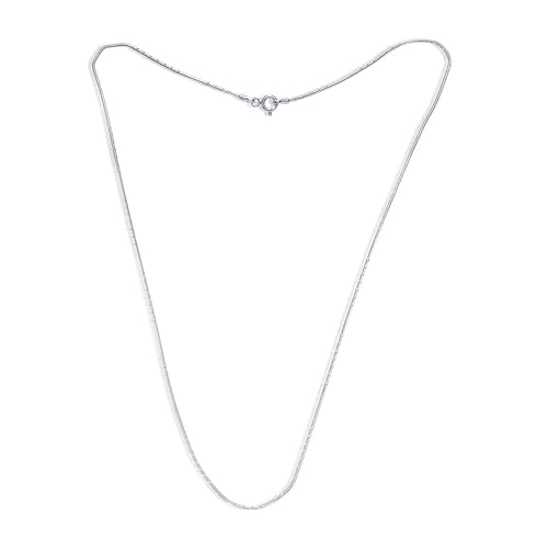 925 Sterling Silver Compact Chain For Women