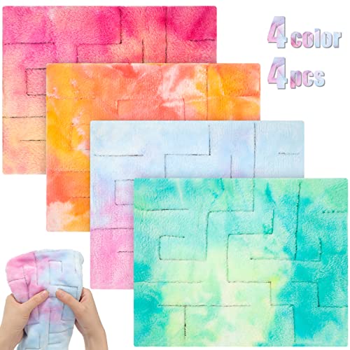 4 Pcs Marble Maze Mat Sensory Fidget Stress Relief Toys Calming...