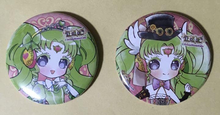 プリパラ　プリズムストーンカフェ　缶バッジ 未開封 プリパラ プリズムストーンカフェ ノンシュガー ハート型