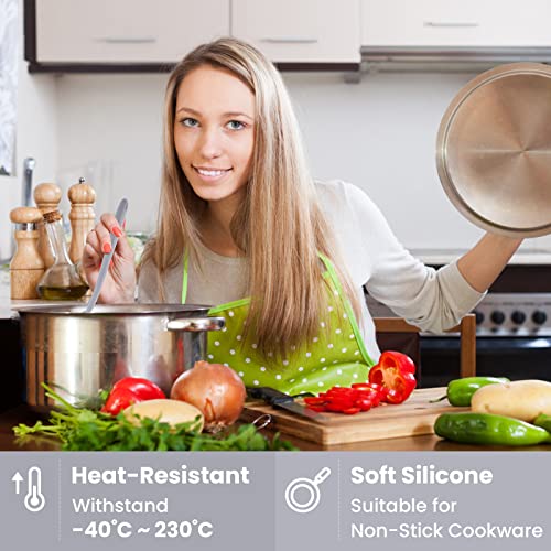 Vxyw SOUP LADLE Spoon For Cooking, Silicone Ladle, Ladle Spoon With Comfortable Grip, Seamless Rubber Spoon, Non Stick To Avoid Scratching Kitchen Utensils thumb #4