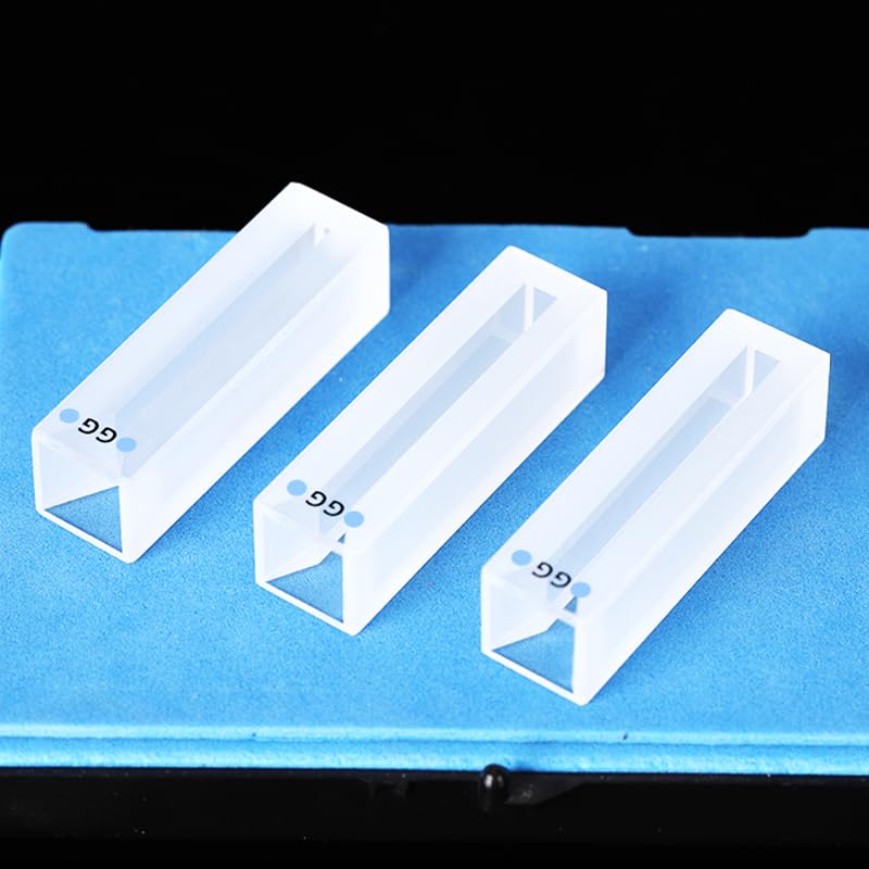 Microcuvette en verre 1400ul contre la perte d'échantillon