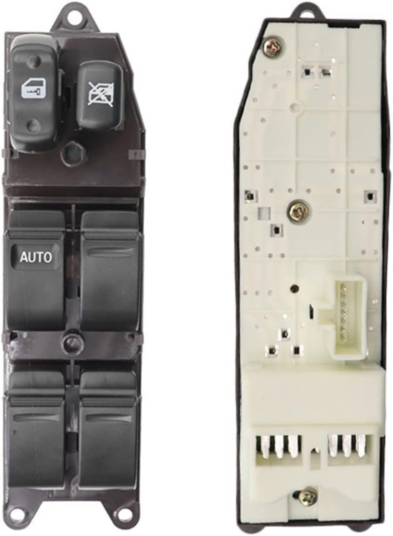 Botonera Elevalunas Eléctrico Para Toyota Land Cruiser 100 - Interruptor De Ventana Compatible Con Modelos 1997-2008 | Reemplazo Original