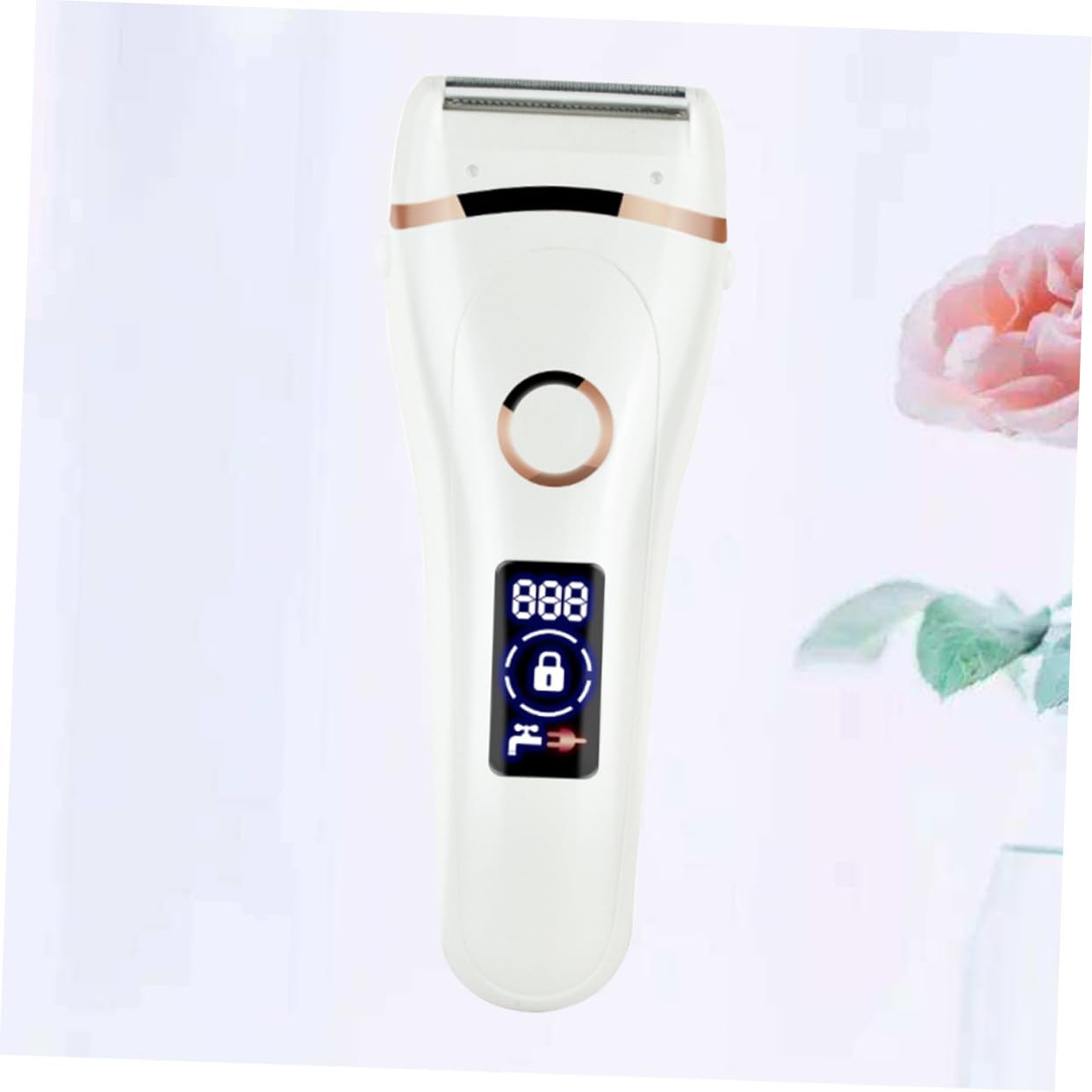 Depiladora Mujer Eléctrica Recargable Usb, Maquinilla de Afeitar Portátil Resistente al Agua Batería 600mah, Diseño Ergonómico y Peso Ligero para Uso Personal
