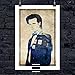 Doctor Who – 11th Doctor Minimalist Art Print (Matt Smith) – 13×19 Handmade Poster Featuring the Eleventh Dr and Tardis – Sci‑Fi Wall Art for Whovians & Collectors